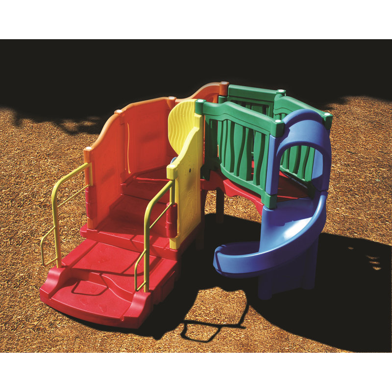 Little Tikes Commercial Clever Climber Jump Start Playground Wayfair